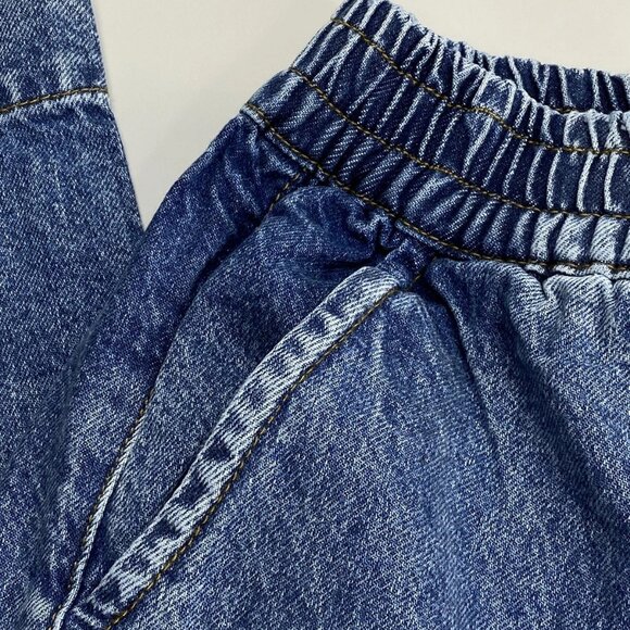 Steve Madden Women's Denim Pant Blue Size XS Gilda Stretch Waist Straight Leg - Picture 7 of 9